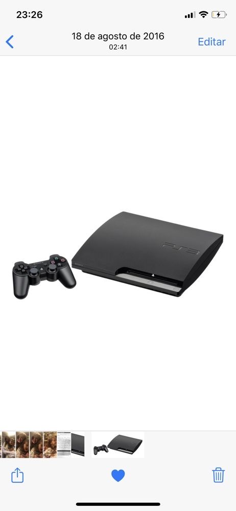 PlayStation 3 pouco uso