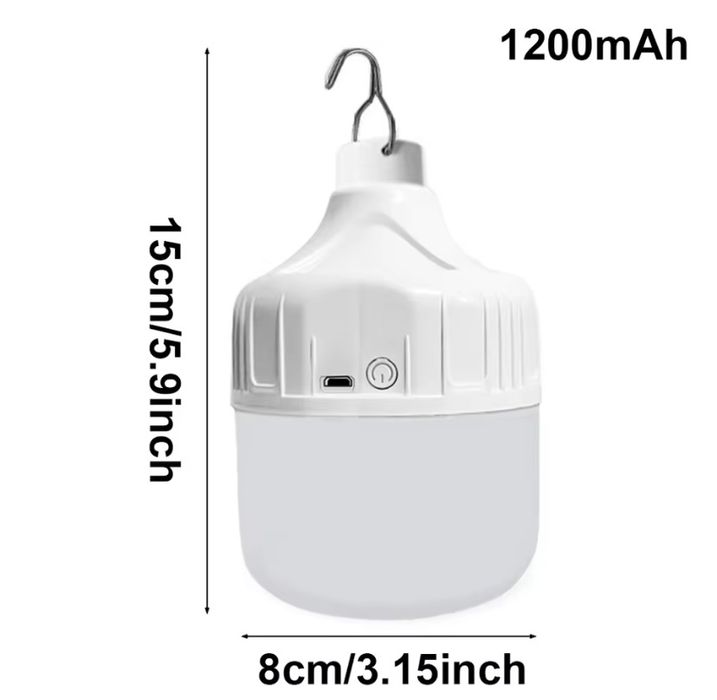 Светодиодный аккумуляторный светильник с датчиком движения.