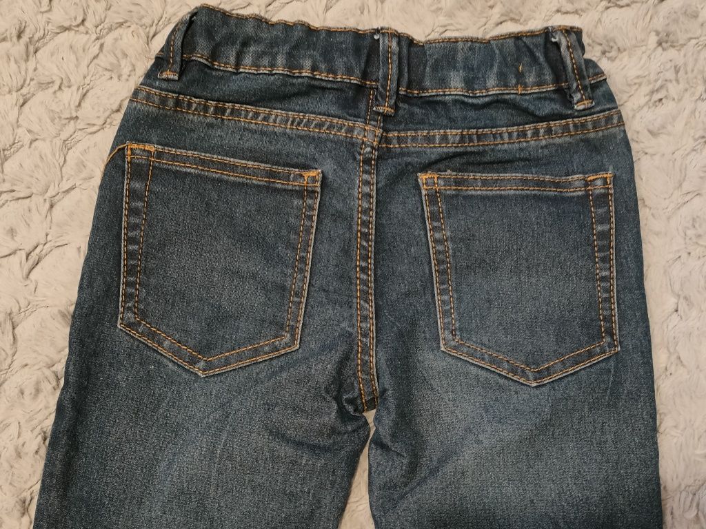 Spodnie rozm. 116 na 5-6 lat jeansy dżinsy