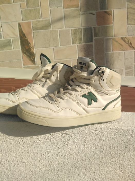 Tênis branco e verde|KELME 40