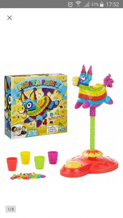 PINATA PARTY gra HASBRO niespodzianki osiołek