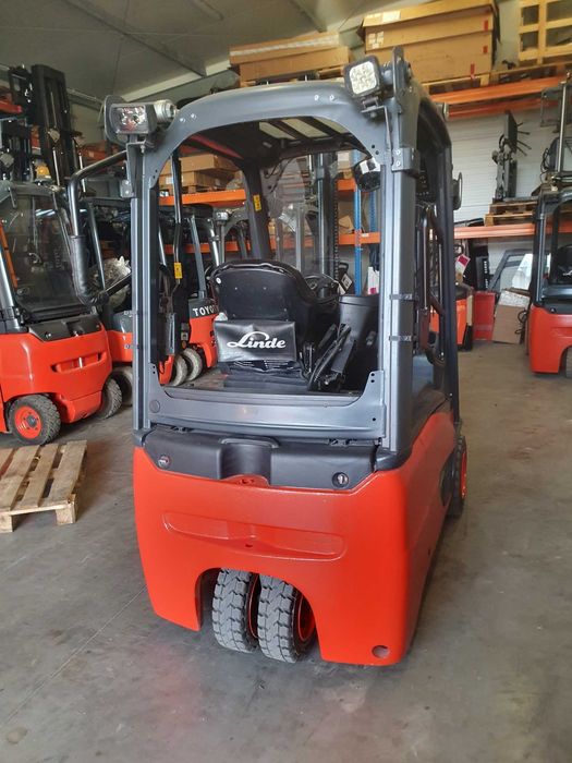 Wózek widlak LINDE E16 2019r 52 netto 3.15m ELEKTRYK 6030h E18 E14 E20