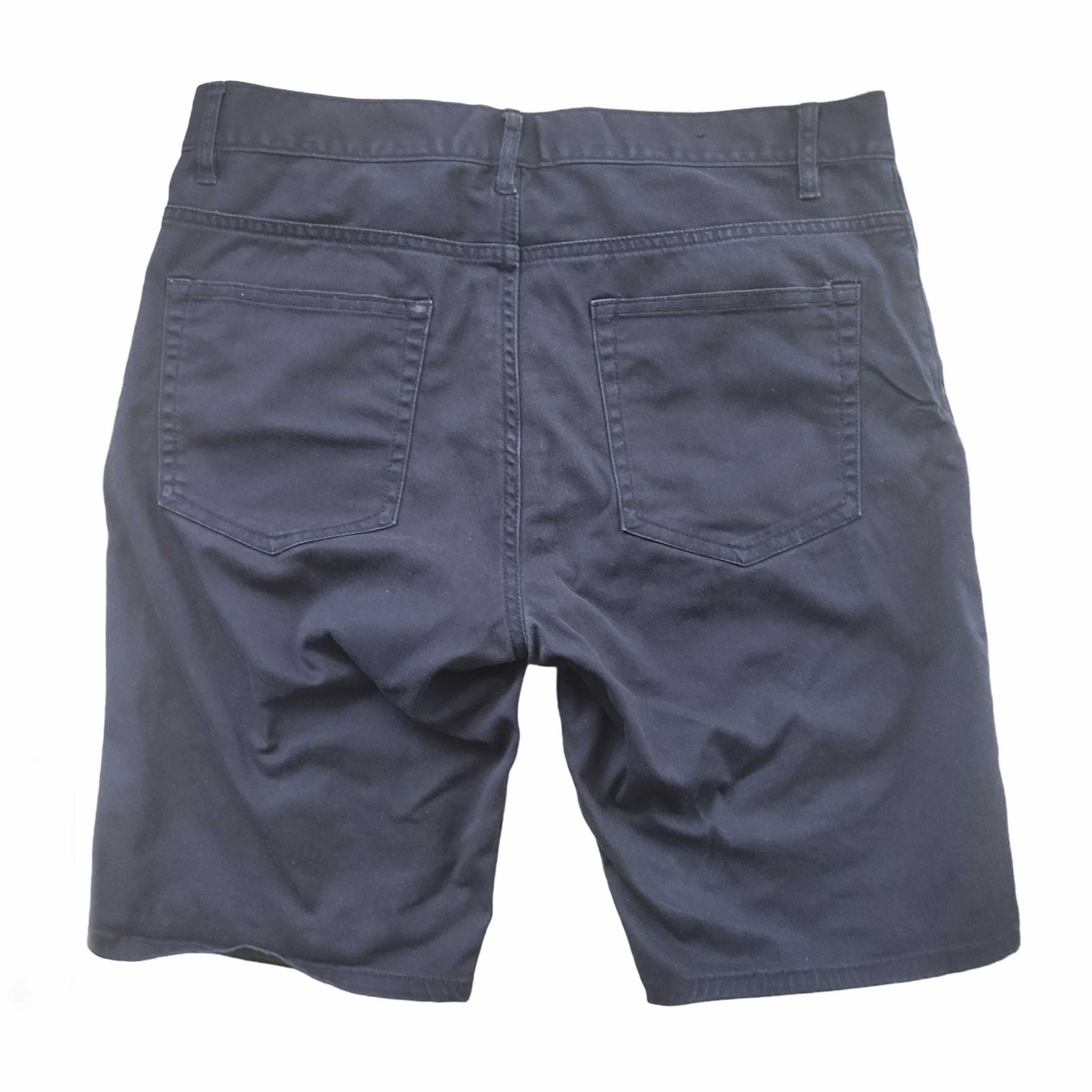 Spodnie krótkie H&M ciemny granat roz. 31