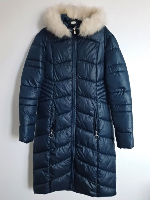 Płaszcz zimowy pikowany