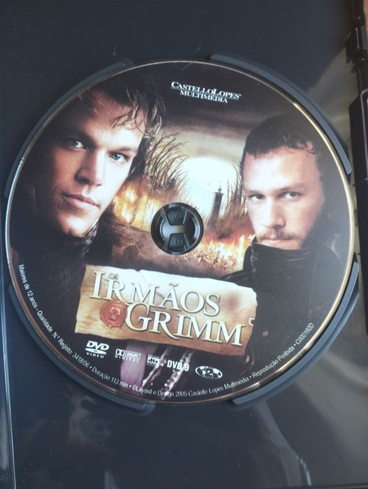 DVD Irmãos Grimm