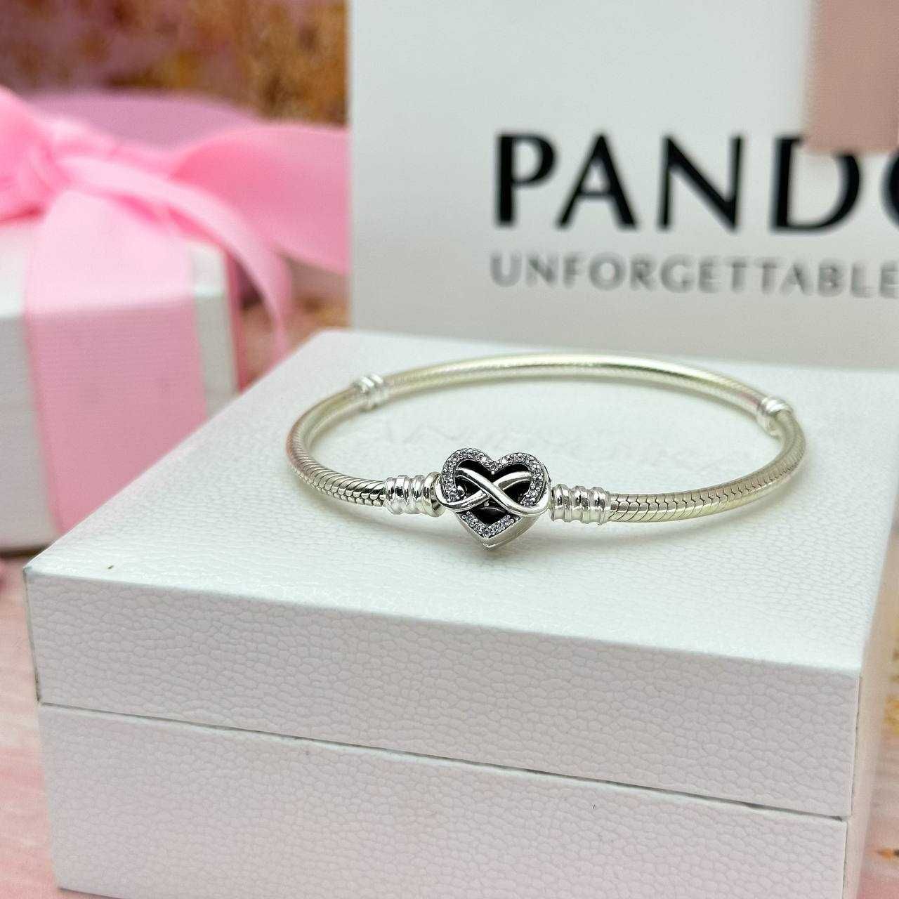 Браслет Пандора прикраса Pandora срібний браслет