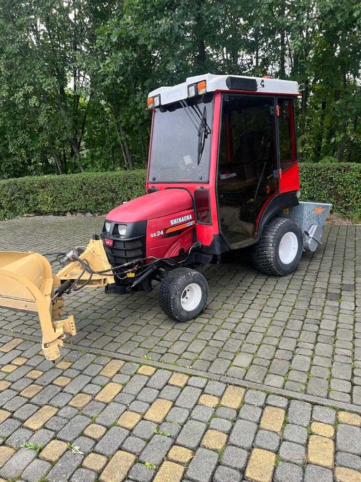 Shibaura SX24 - 4x4 - pług kabina