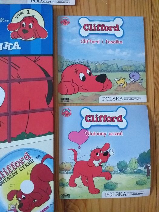 Clifford książka Wspaniała niespodzianka i filmy