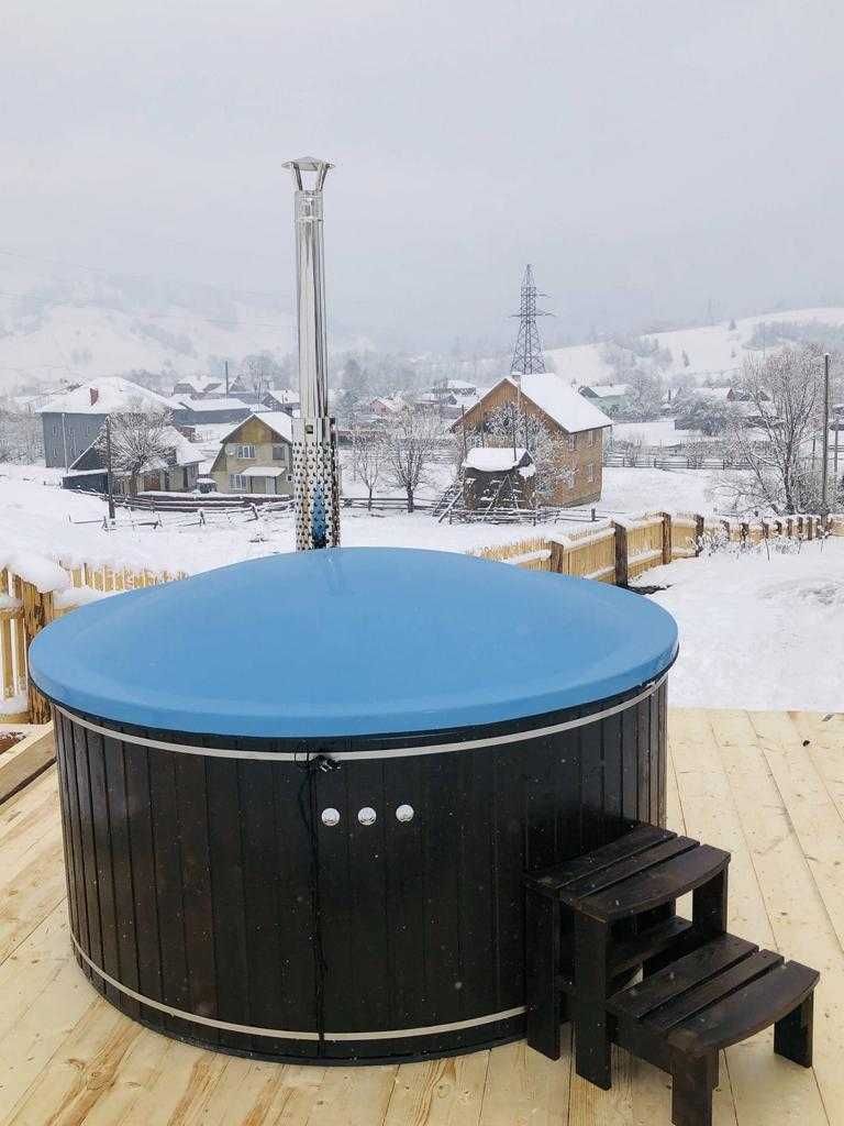 Balia Ogrodowa Jacuzzi SPA Hot Tub  Gorąca Beczka Bania Wellness