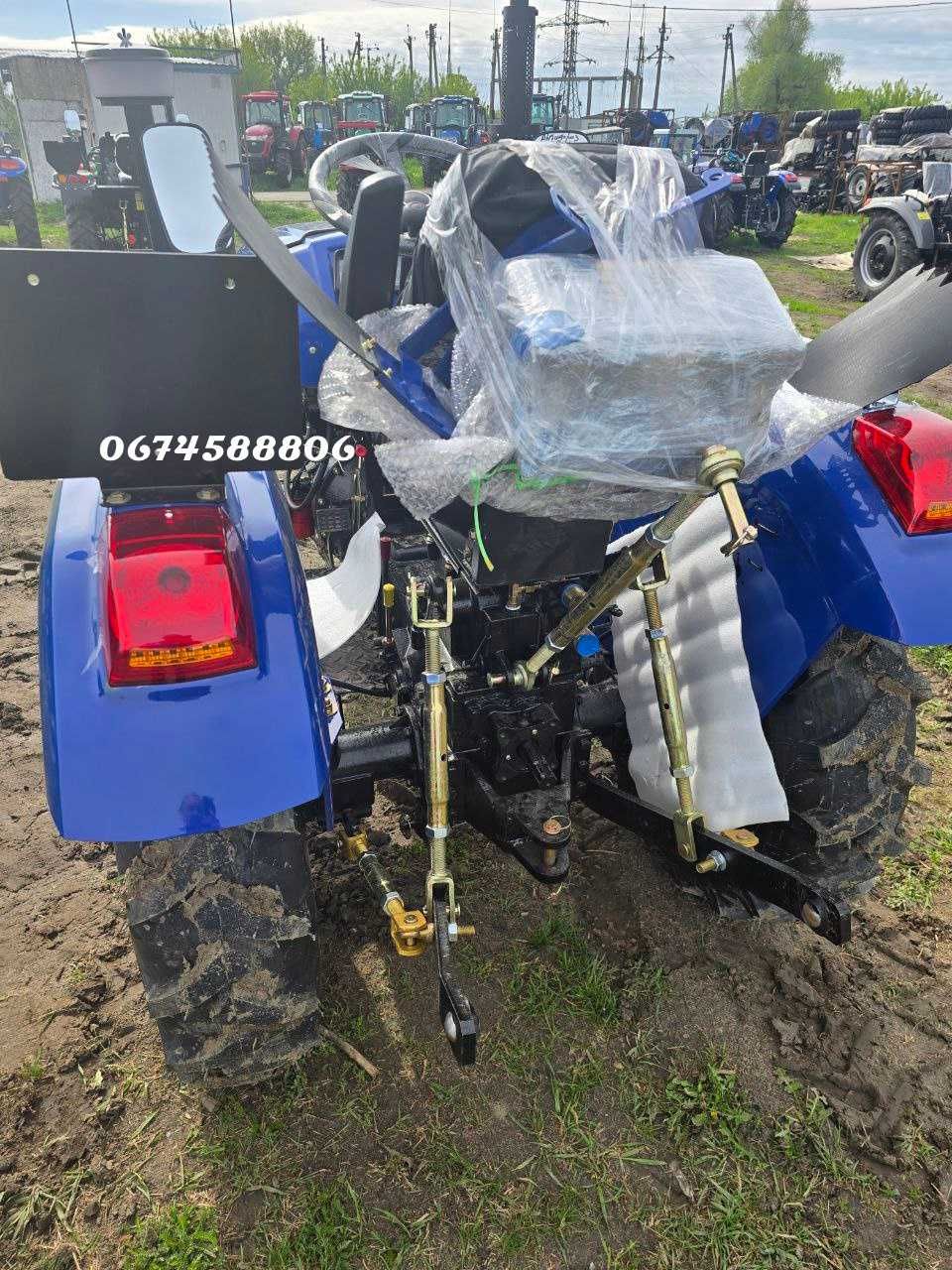 Мінітрактор Файтер XT-244 редукторний міст Двигун-КМ Гарантія Доставка