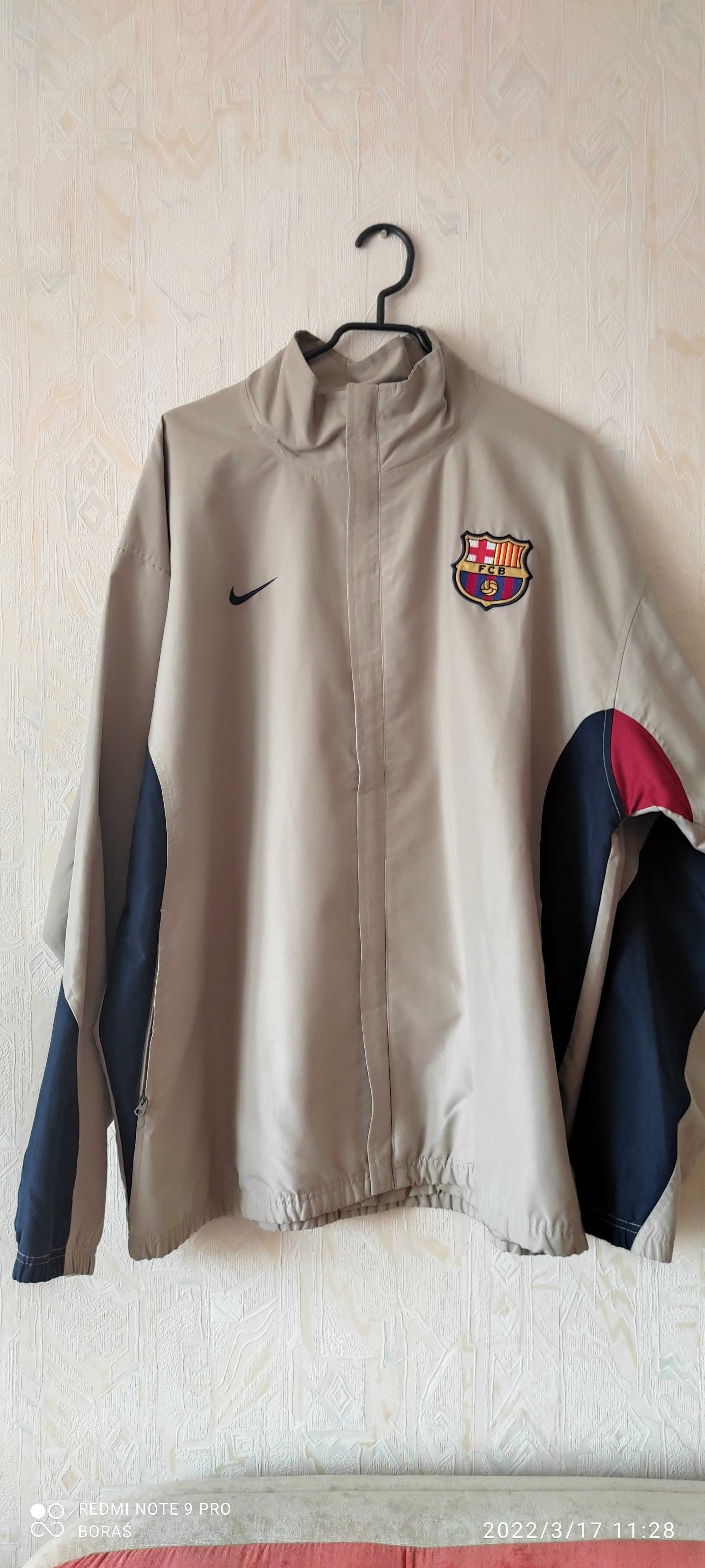 FC BARCELONA - NIKE Training Football Soccer Jacket 2003/2004 XL