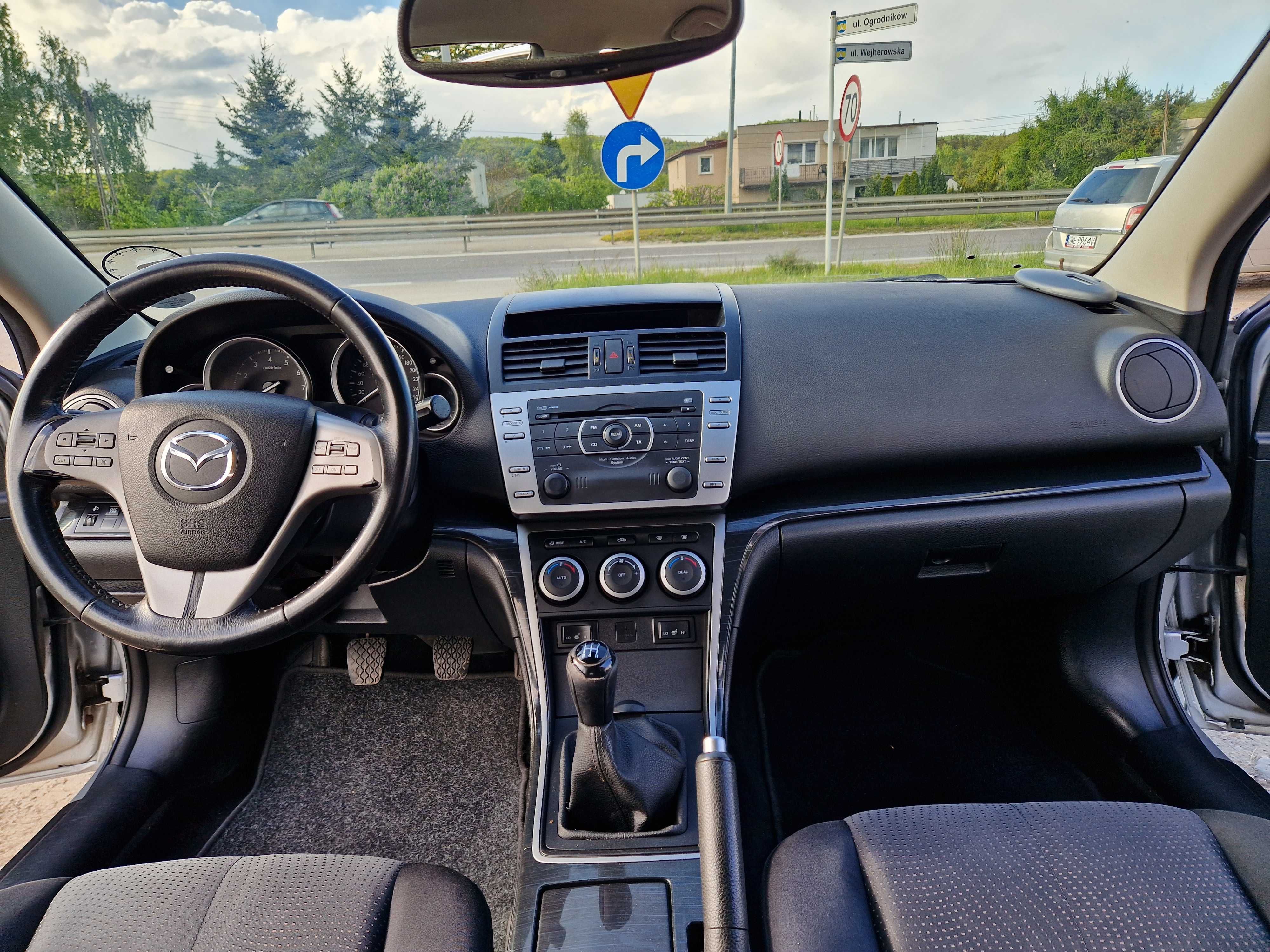 Mazda 6 z Danii ! Zarejestrowany ! 1.8 Benzyna ! Klimatyzacja ! Hak !