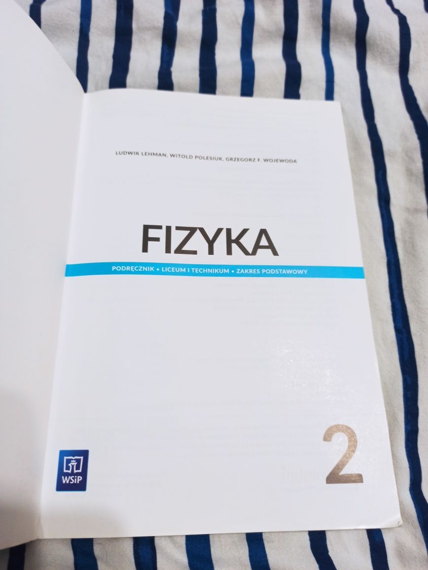 Podręcznik do fizyki kl 2 Liceum i technikum