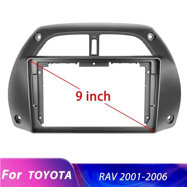Rádio android Toyota Rav4 2001 a 06 gps Wi-Fi Carplay 2/64GB SELADO