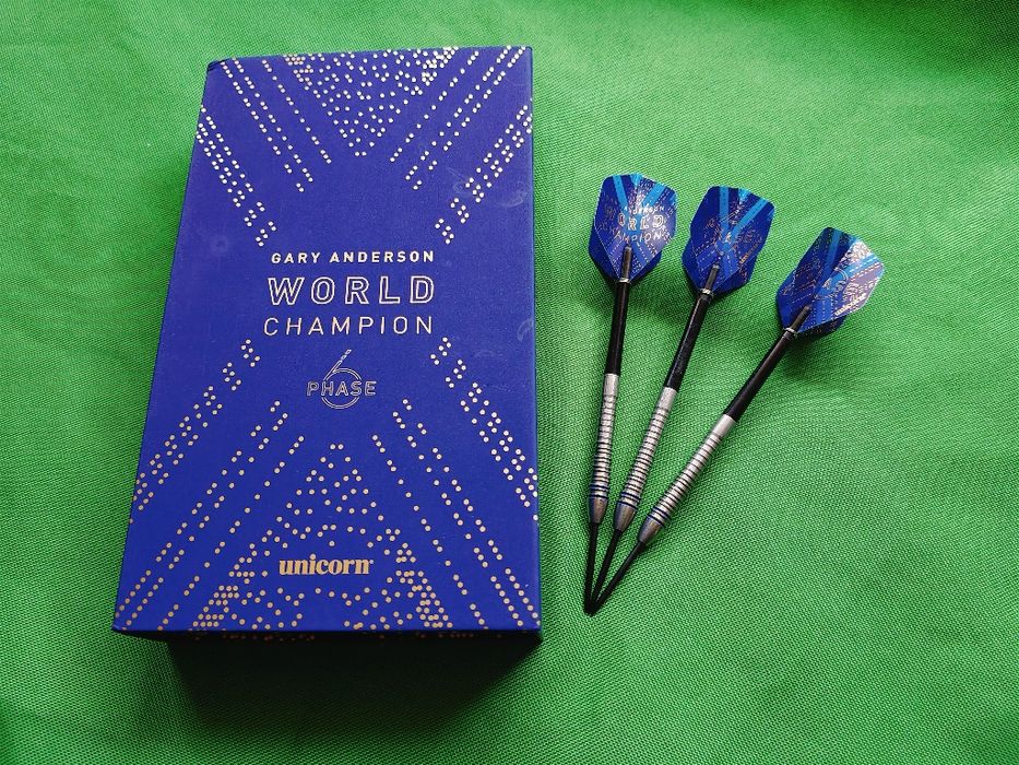 Unicorn Gary Anderson Phase 6 22g 90% lotki rzutki