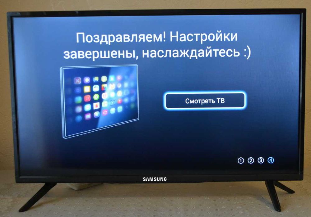 Голосовой телевизор Samsung 4K 32" 2/16GB SmartTV+T2,Самсунг+ПОДАРОК
