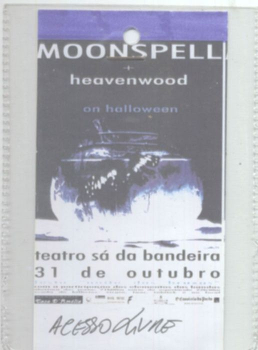 MOONSPELL para colecionadores junto ou separado