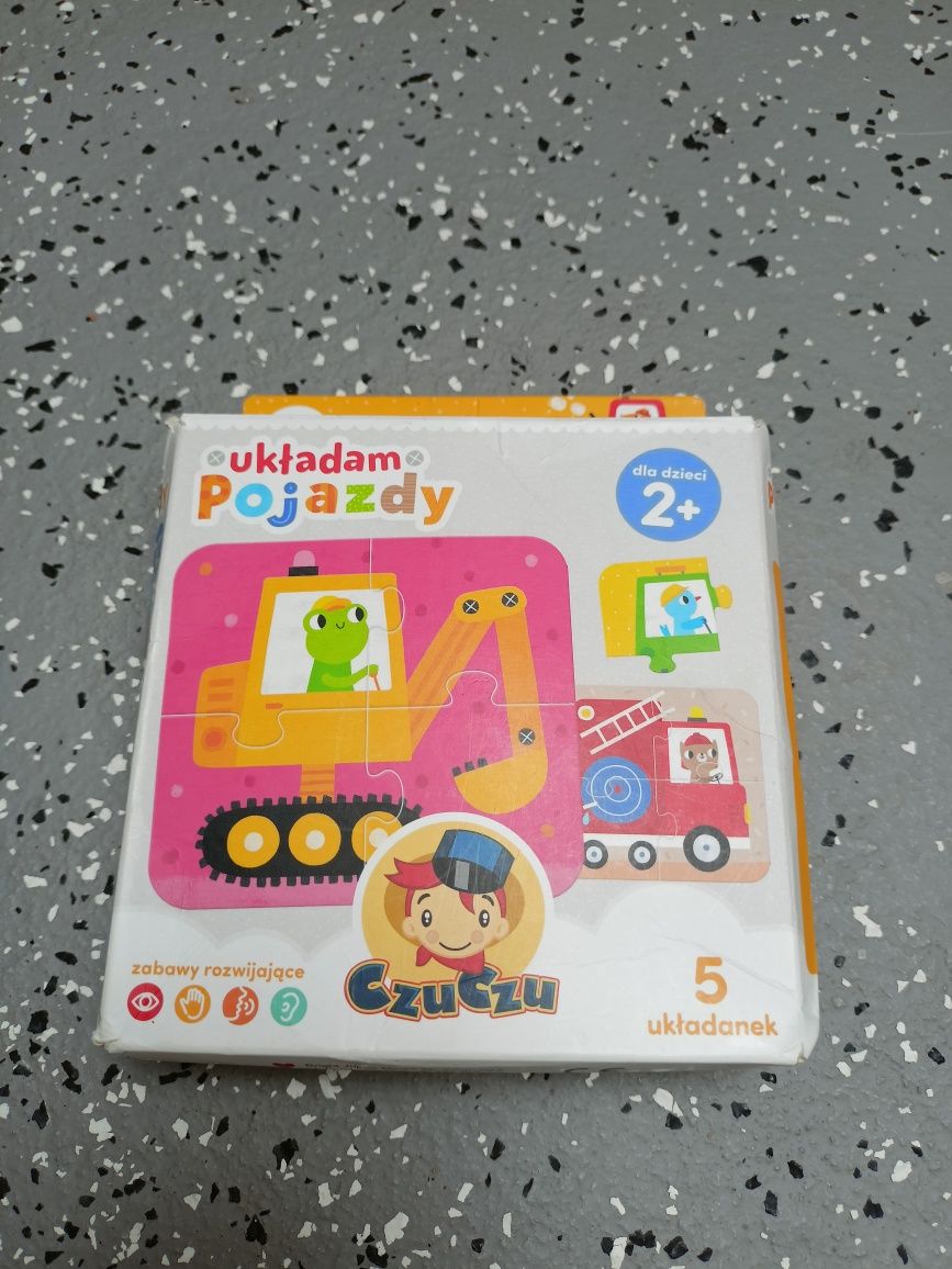 Puzzle czuczu pojazdy