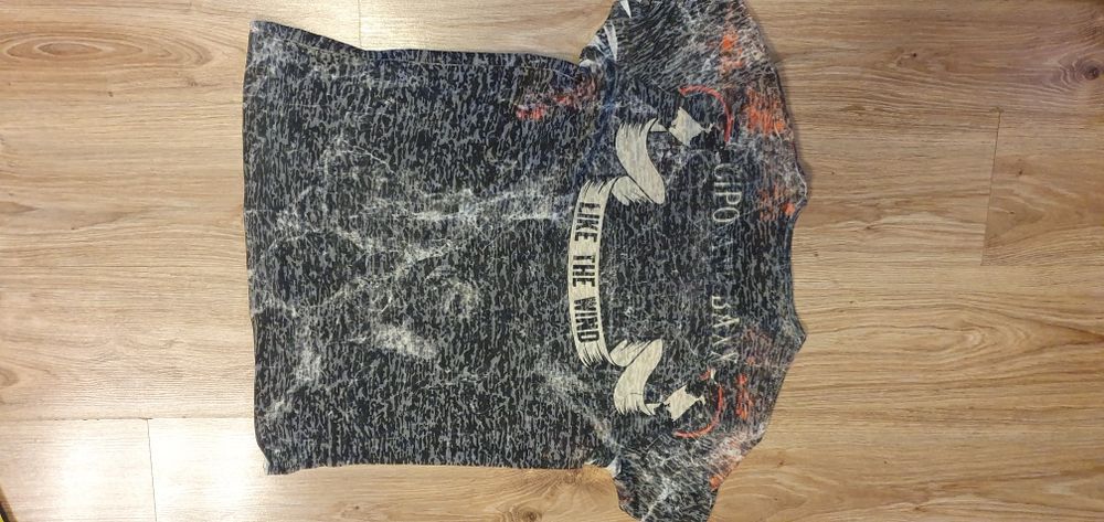 CIPO & BAXX koszulka męska rozmiar L wymiary na zdjęciach