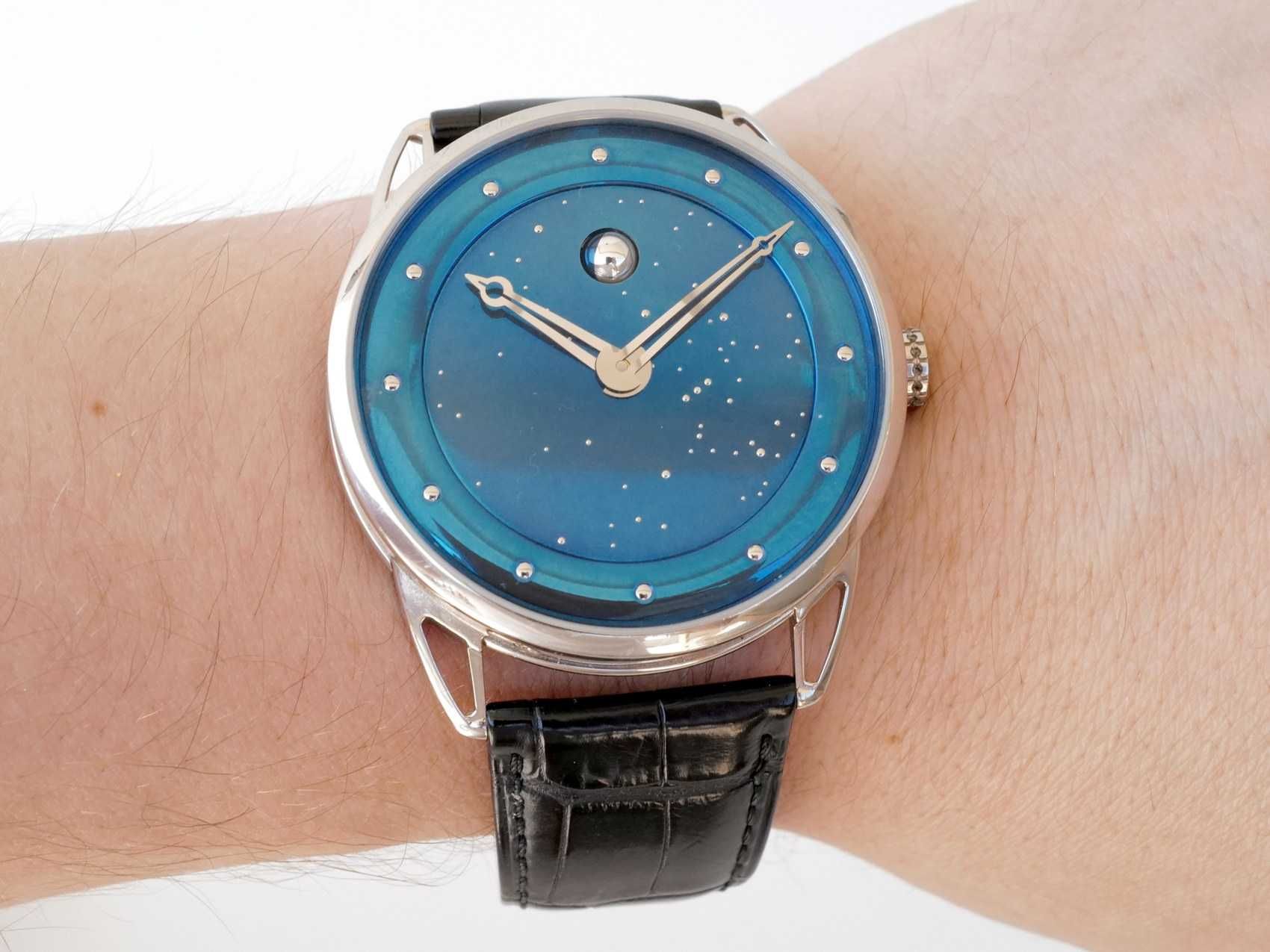 De Bethune DB25 Moon Phase Starry Sky 18K White Gold