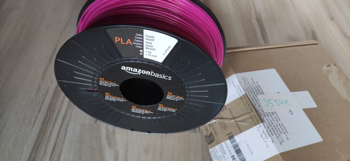 Filament 1kg PLA do drukarki 3D fioletowy Amazon 1,75mm
Amazon basics