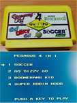 Złota Czwórka 4 Pegasus Nintendo Famicom kartridż dyskietka kasetka