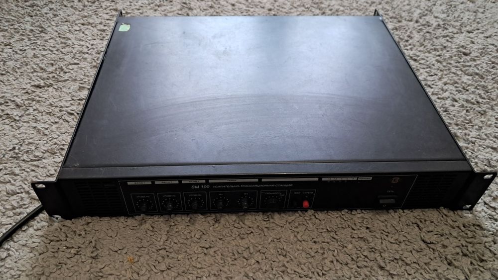 Підсилювач трансляційний SM 100