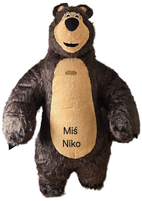 Miś Domiś, Miś Niko, Miś Panda do wynajęcia na każdą okazję.