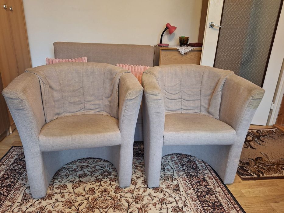 Fotele, bardzo ładny stan