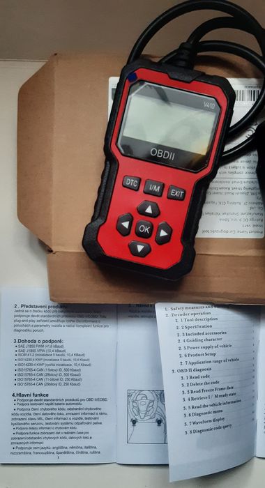 OBD2 Автомобильный диагностический сканер V410 автосканер