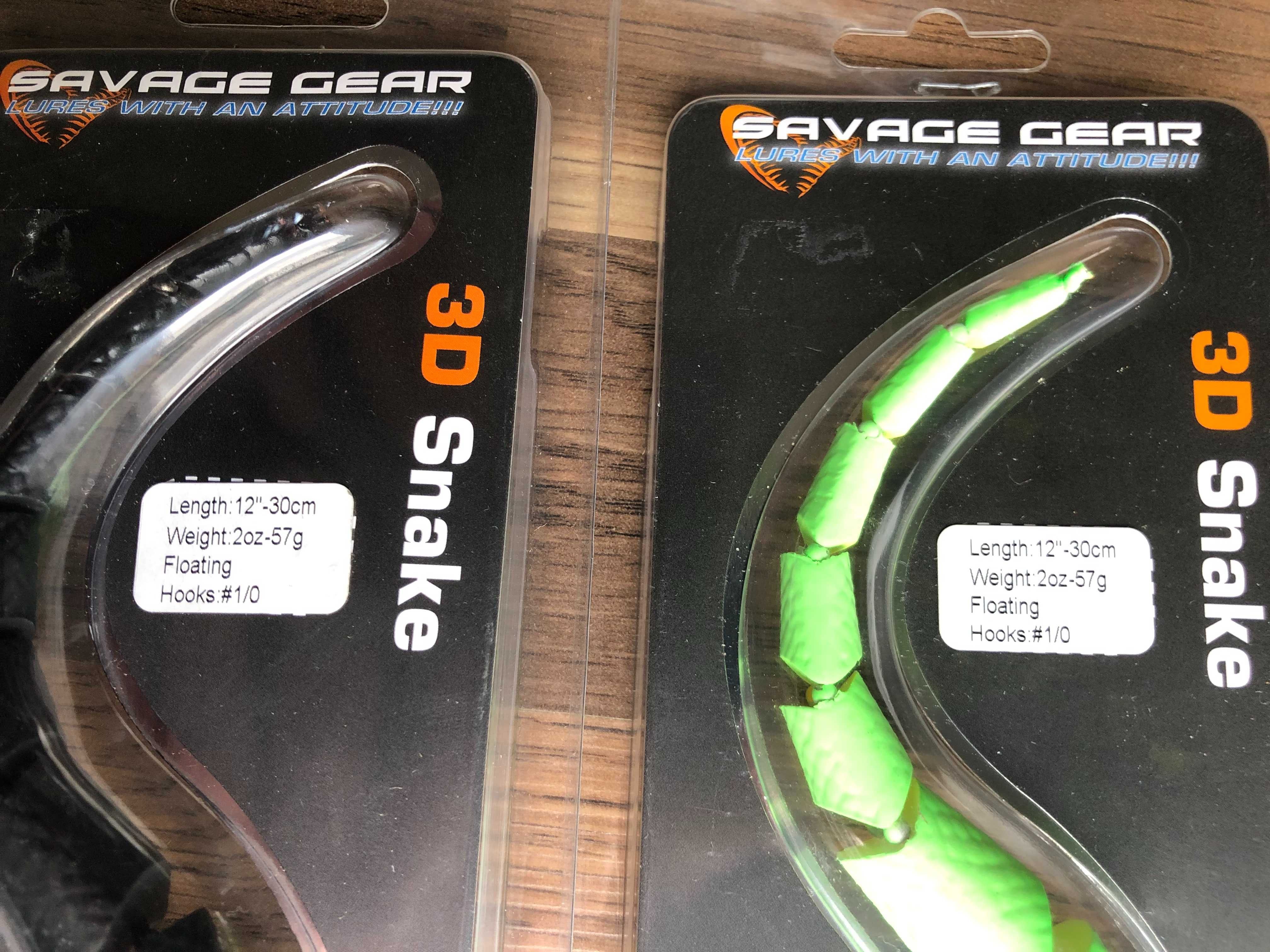 7 szt. Savage Gear 3D Snake Rad zestaw powierzchniowy Szczupak wobler