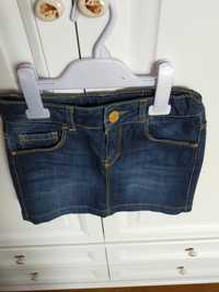 Spódnica  jeansowa Zara rozm. 128 (7-8 lat)