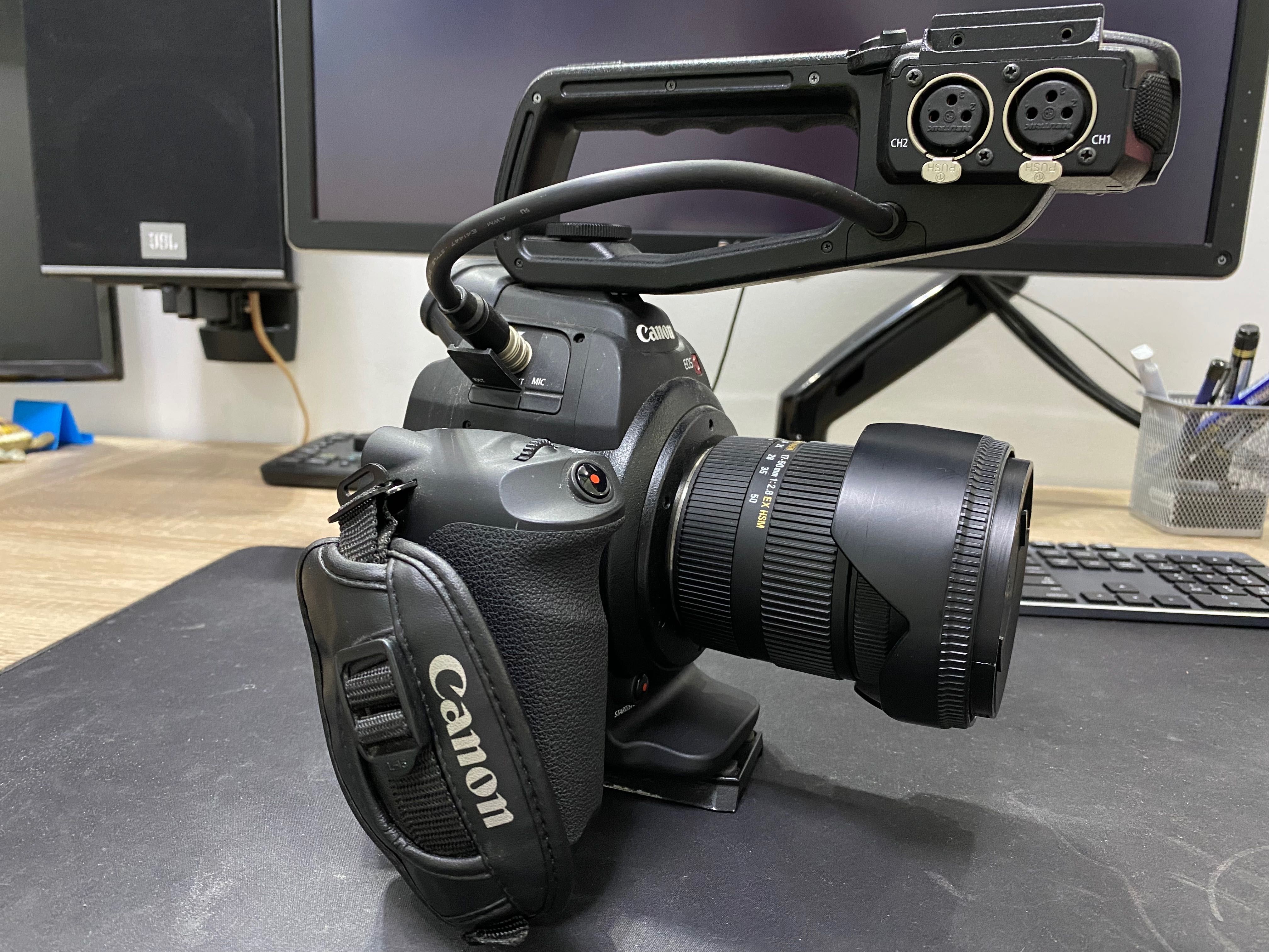 Canon c100 - kamera