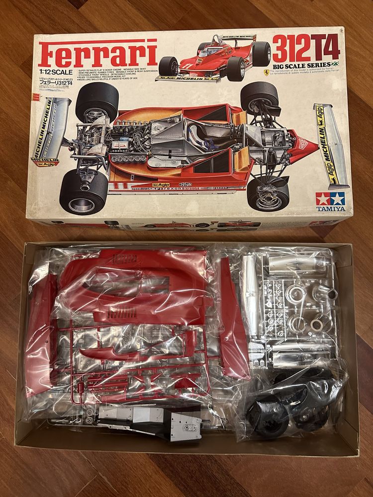 Kit FERRARI tamiya escala 1:12