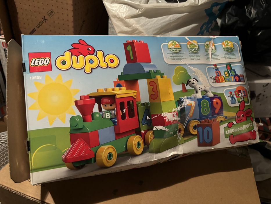 Lego Duplo Pociąg z cyferkami 10558