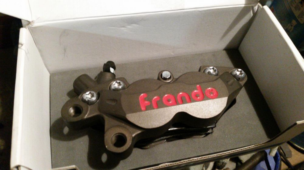 Передний тормозной мото суппорт Frando HF-8