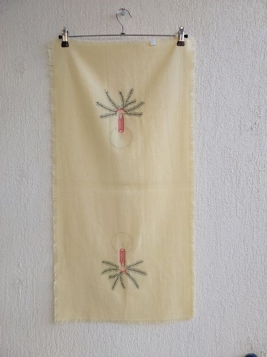 Bieżnik obrus Boże Narodzenie koraliki  47 x 92 cm -InPost