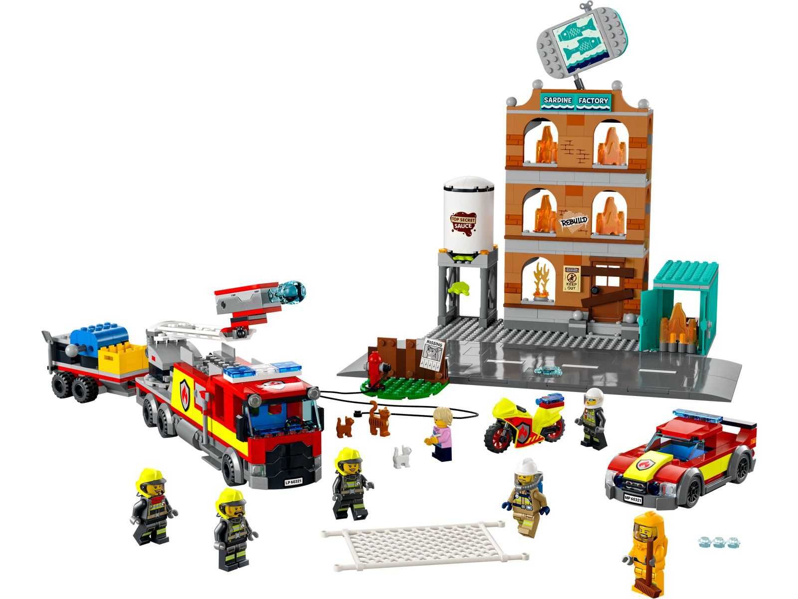 LEGO 60321 City - Straż pożarna