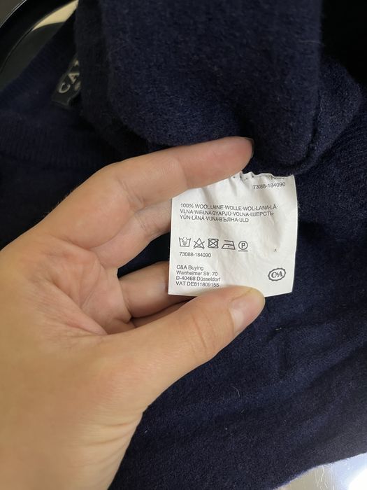 Шерстяной джемпер свитер