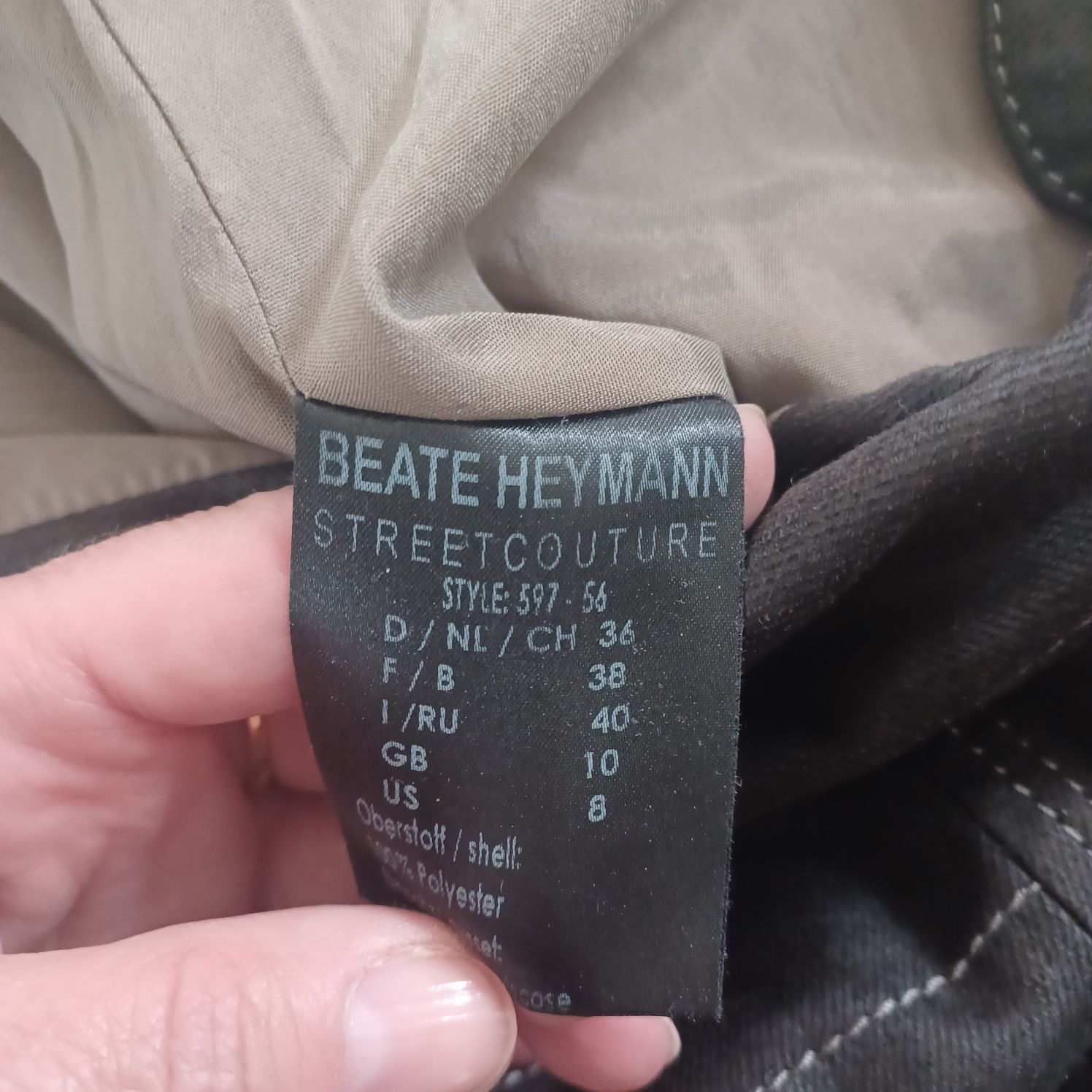 Sukienka BEATE HAYMANN Street Couture S/36/ salon 1490 zł