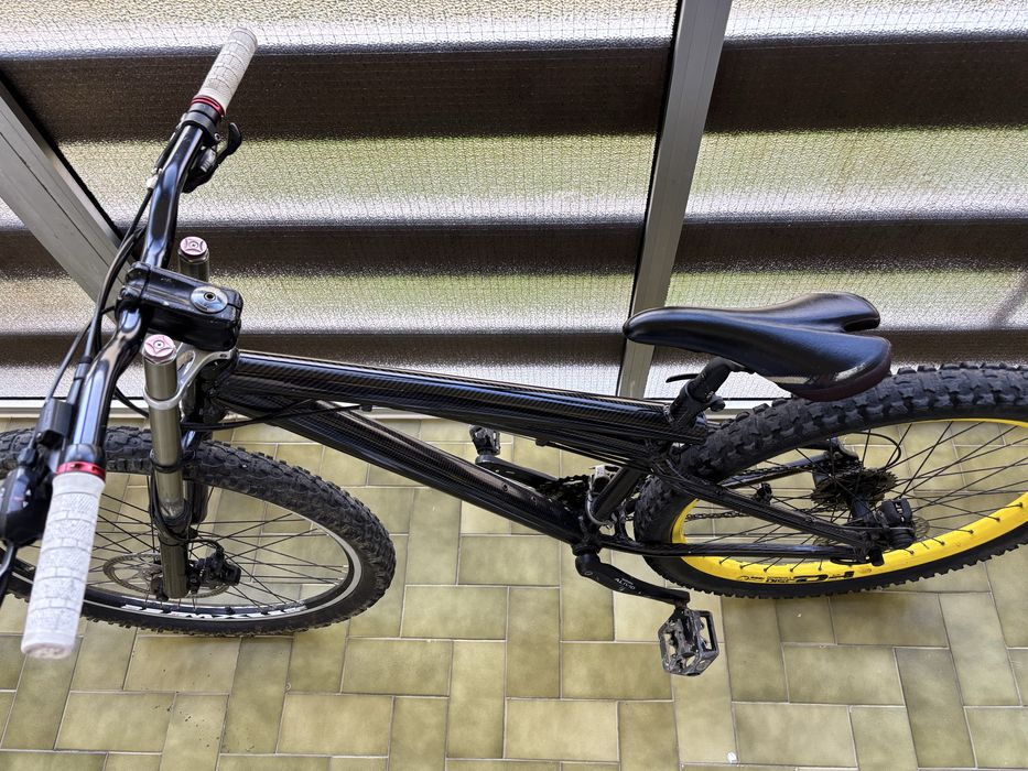 Bicicleta fibra de carbono