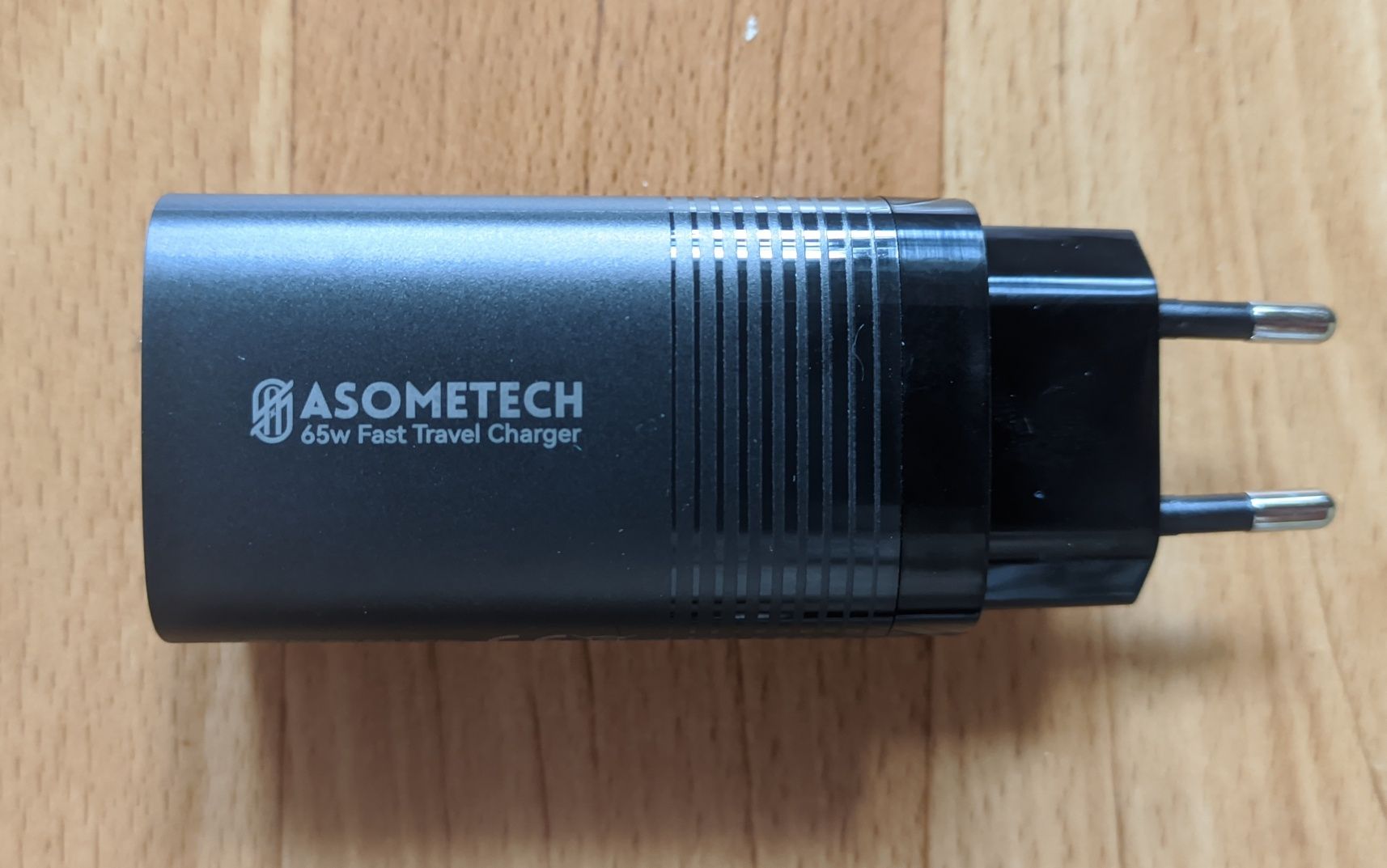 Зарядний мережевий пристрій Asometech GaN 65W (2 type C+1 USB A)
