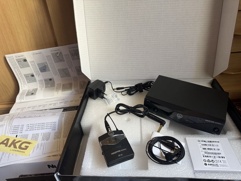 AKG PW45 Presenter Set ISM (CK 99 L + TRS 6.3)