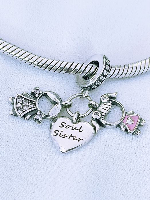 Zawieszka charms siostry charm's s 925