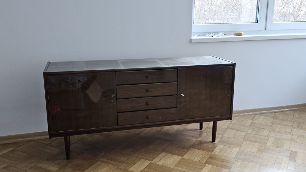 Oferta do końca września 2025r. Komoda szafka pod tv prl '60