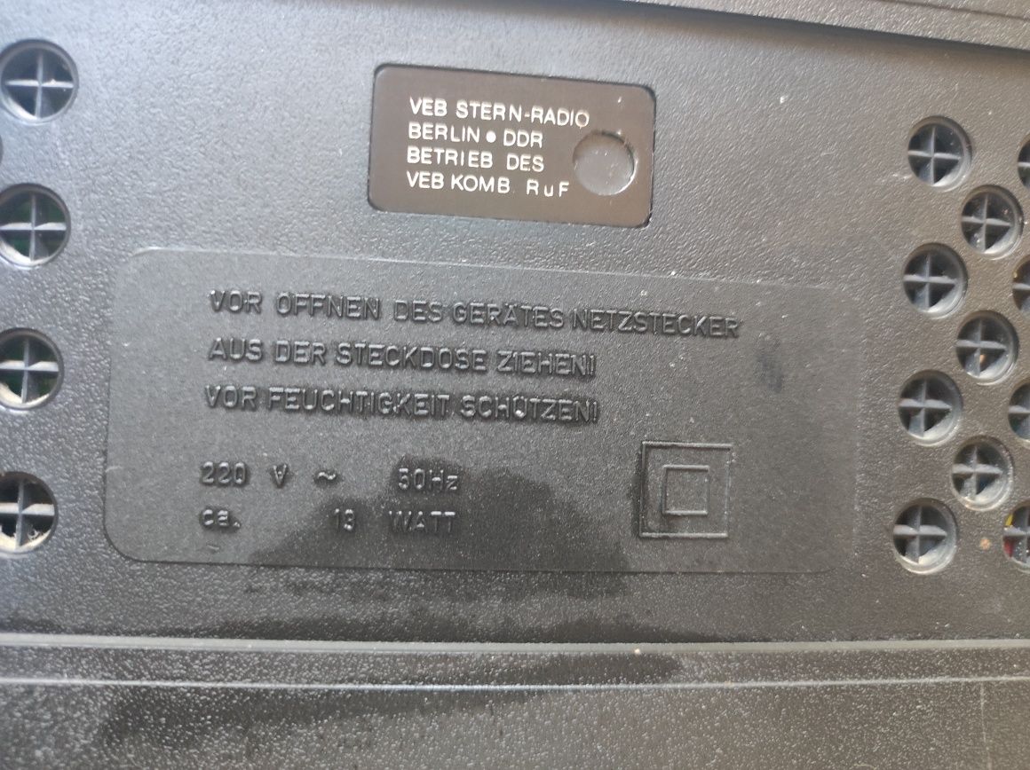 Boombox Stern R 4100 RFT z  DDR Radio i Magnetofon