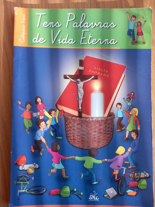 Livro catequesse 4 ano Tens Palavras de Vida Eterna - ISBN nas Fotos