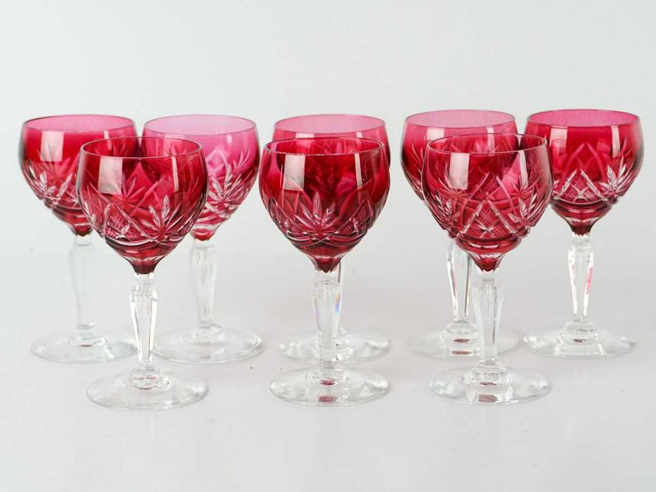 Conjunto de Copos em Cristal