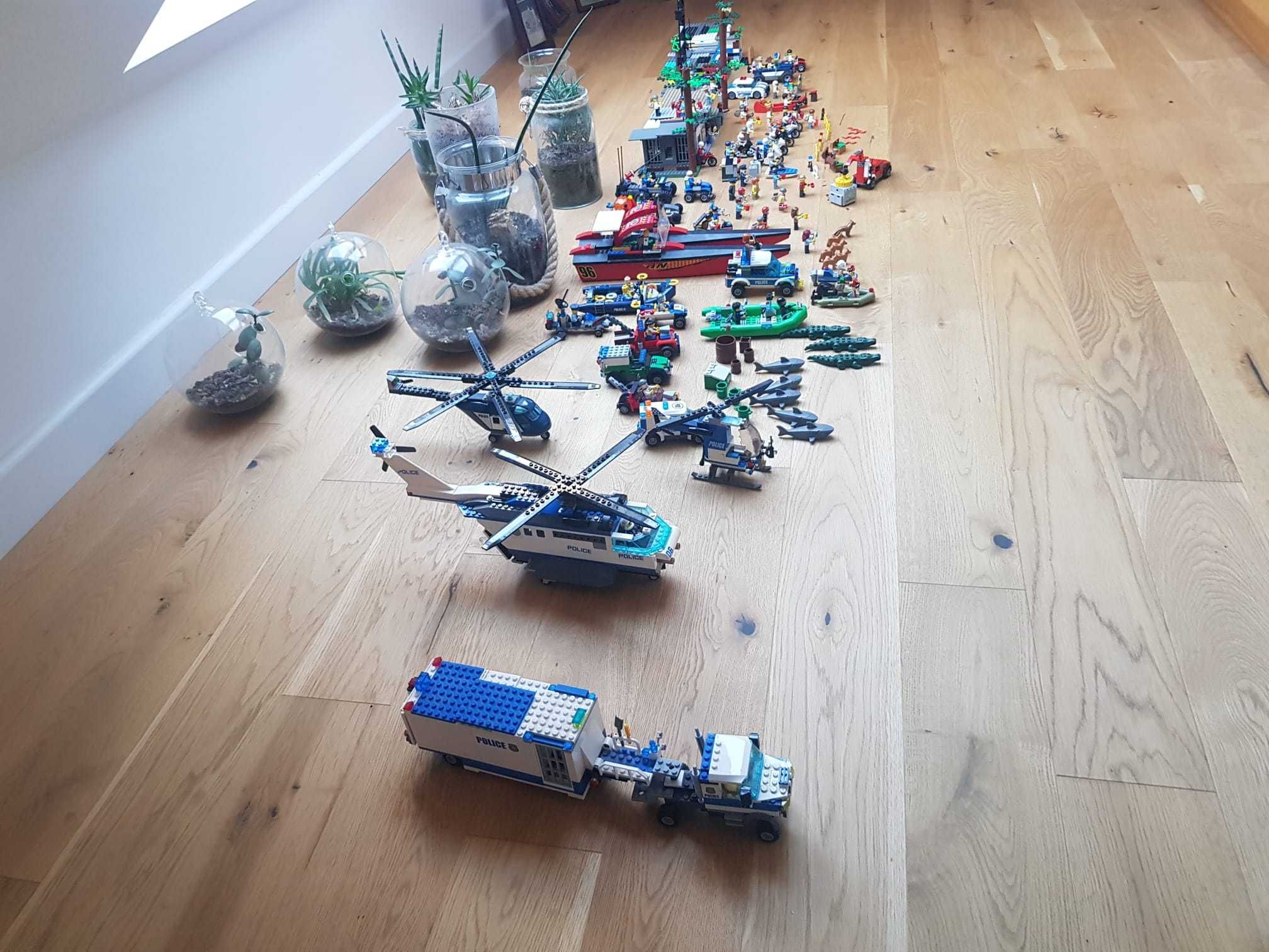 Lego klocki - pościg i wielki napad na bank oraz ucieczka na bagna