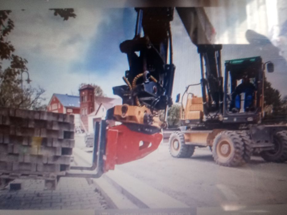 Usługi koparką kołową Prace ziemne ,wykopy itp. Atrakcyjna Cena.